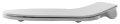Toalettsete Nautic D-Shape slim soft close hvit